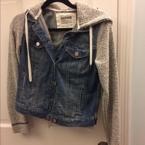 Garage Jean/Sweatshirt Sleeved Jacket